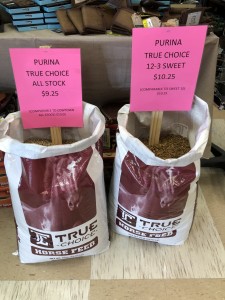 purina true choice feed