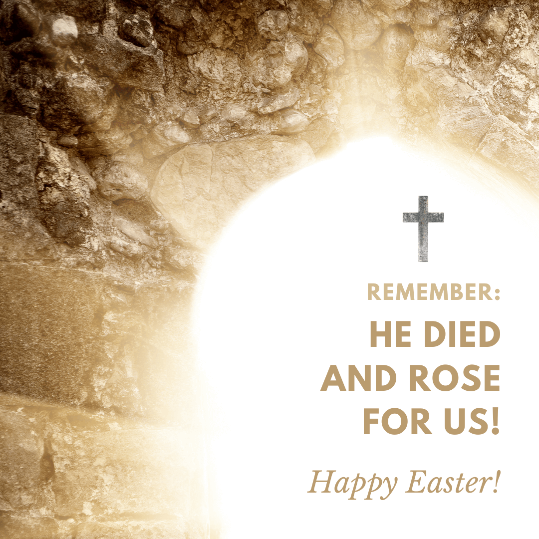 happy easter sunday april 17 holiday rejoice he is risen