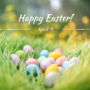 happy easter sunday april 9 he is risen