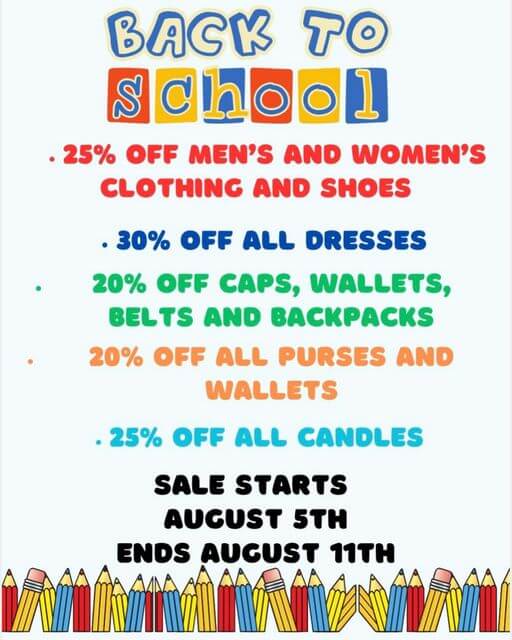 back to school sale save sales tax free weekend clothing shoes
