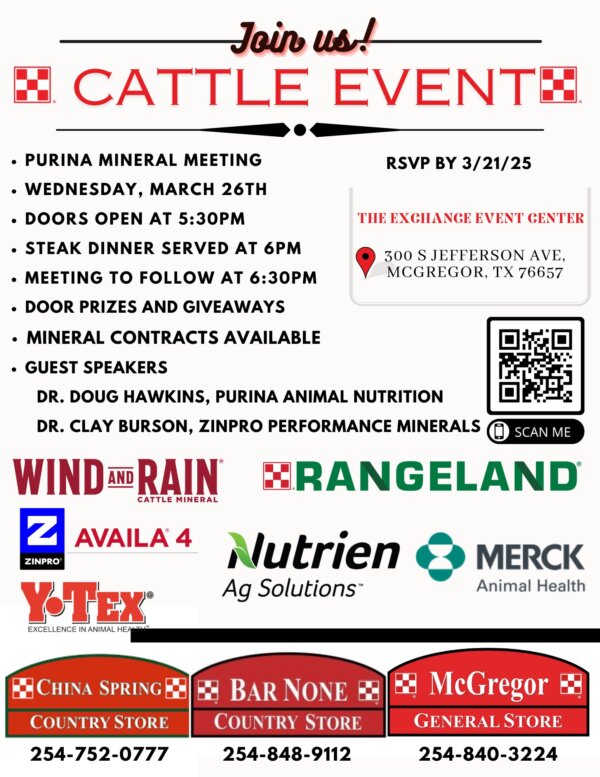 cattle mineral meeting purina animal nutrition wind & rain zinpro altosid